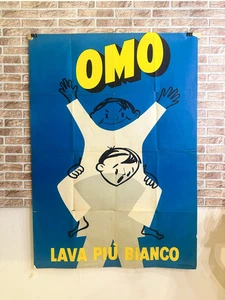 Manifesto pubblicitario originale - Omo - Imagen 1 de 6