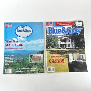 Blue & Gray Magazine Lot 2 Civil War History August 1991 Holiday 1995 Issues - Bild 1 von 12