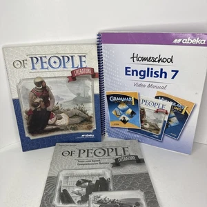 Abeka Literature Of People Student Book Video Manual Test Key Grade 7) 5th Ed) - Picture 1 of 17