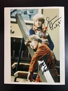 Susan Olsen Mike Lookinland The Brady Bunch signed 8x10 Foto Autogramm  - Bild 1 von 1