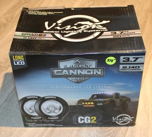 Vision X Multi-LED CG2 Round Light Cannons 3.7" Black Selective - Bild 1 von 8