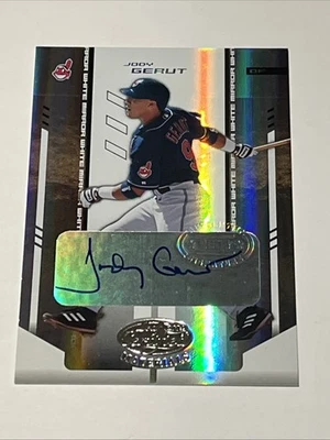 2004 Leaf Certified Materials Mirror White Autographs J Gerut #99 Indians /100 - Image 1 of 3