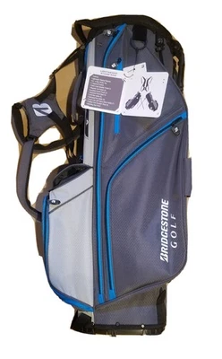 Bolsa de pie de golf ligera Bridgestone azul Foto 1 de 4