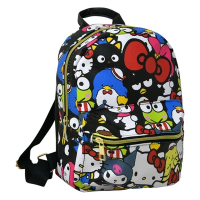 Mini Mochila Hello Kitty and Friends 10" Cuero Sintético - Una Linda y Compacta Foto 1 de 4