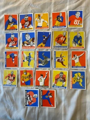 1948 Leaf Gum Football Card Singles - Image 1 of 4