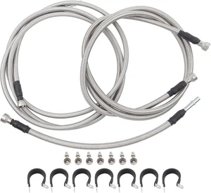 Kit de línea de combustible trenzado flexible de acero inoxidable MUCO 819-845 - Imagen 1 de 12