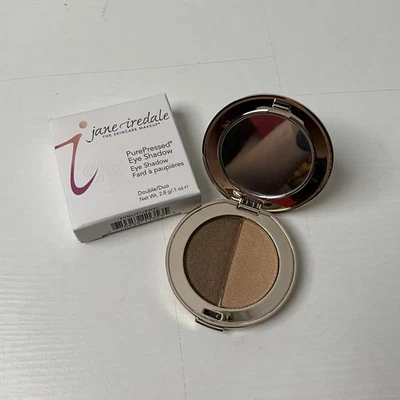 Jane Iredale PurePressed Eye Shadow Duo SUNLIT / JEWEL 0.1 oz/ 2.8g DISCONTINUED - Image 1 of 4