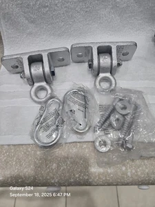 Juego de colgadores de columpios-2 soportes HD con ganchos a presión de bloqueo para columpios de porche y más. - Imagen 1 de 15