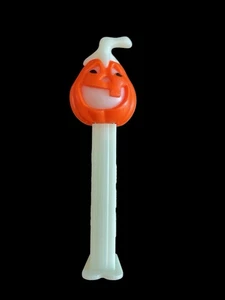 Halloween Jack O Linterna Calabaza Resplandor en la Oscuridad Pez Dispensador 2003 - Imagen 1 de 4