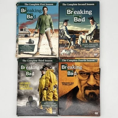 Breaking Bad: The Complete Season 1-4 DVD 2011 Bryan Cranston TV Fast Free Ship! - Image 1 of 4