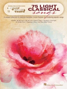 75 Light Classical Songs EZ Play Today Vol 11 for Easy Piano Keyboard Music Book - Picture 1 of 1