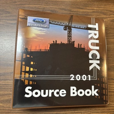 全新 - 2001 年福特卡车经销商源簿 F-250 F-350 F-150 订单指南 冷 — 第 1/4 张图片
