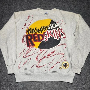 Vintage Washington Redskins Official Fan NFL Game Day 1992 Graphic Sweatshirt M - Bild 1 von 14