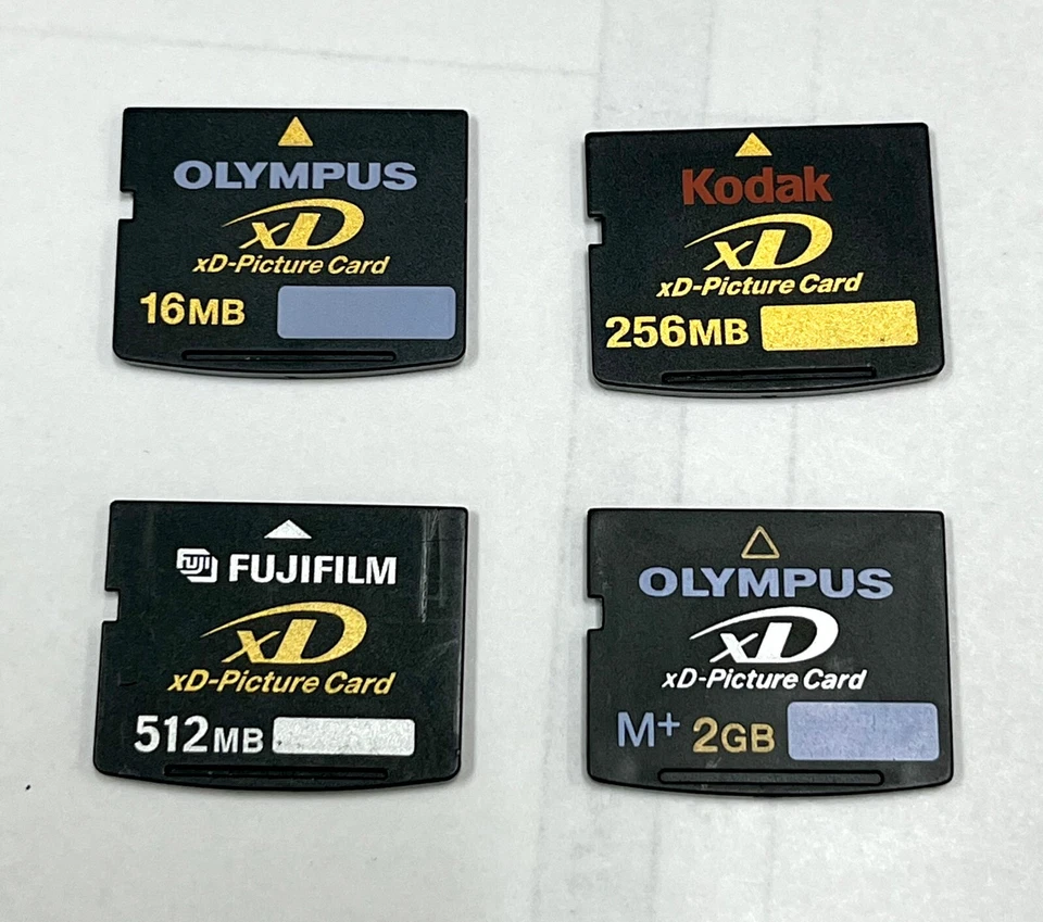 Fuji-Olympus-Kodak xD Memory Card 16mb-32mb-64mb-128mb-256mb-512mb-2GB Tested! - Image 1 of 1