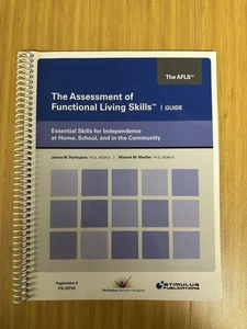 THE ASSESSMENT OF FUNCTIONAL LIVING SKILLS GUIDE By James W. Partington - Picture 1 of 2