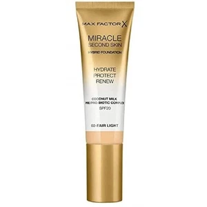 Max Factor Miracle Second Skin Hybrid Foundation - 02 Fair Light - Picture 1 of 2