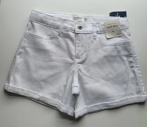 Abercrombie Kids Girl's Mid-Rise Midi Short, 13/14 - Picture 1 of 6
