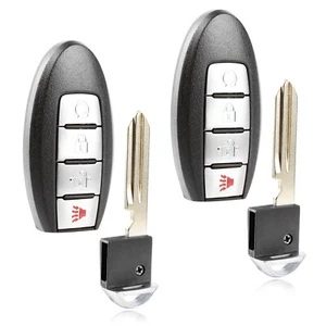 2 Key Fob Remote Start Replacement for 2017 2018 Nissan Rogue KR5S180144106 - Picture 1 of 5