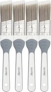 4x Pennello Angolare Harris Seriamente Buono Senza Perdite Pareti e Soffitti 1"/25mm - Foto 1 di 2