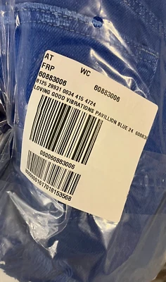 Free People Loving Good Vibrations Denim Shorts, Blue, W24, RRP $68 - Image 1 of 2