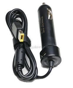 AUTO Car Charger Adapter For Lenovo ThinkBook 14IIL 15IIL 20SL0016US 20SM0012US