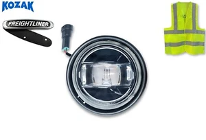 Luz antiniebla LED NEGRA para pasajeros adecuada para Freightliner Columbia 2000-2015, siglo - Imagen 1 de 8