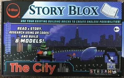 E-Blox Stories Blox Builder - The City LED Light-Up Building Blocks Stories Toy - Image 1 of 2