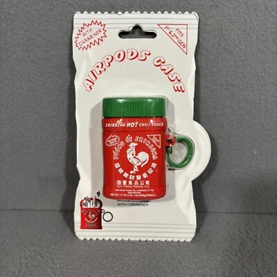Nuevo Sriracha Hot Sauce Airpods Funda Silicona 1ª y 2ª Generación Novedad Decoración Foto 1 de 2