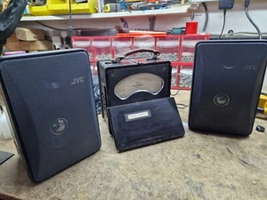 Vintage analogue Meter made into Bluetooth Audio System inc pair JVC SP-ES2 S - Picture 1 of 13