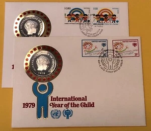Numisbrief Jahr des Kindes, mit 999,9er Silbermedaille, AUSWAHL (S4-20-42 - Bild 1 von 3