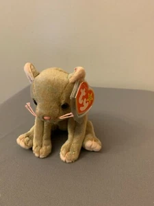 TY Beanie Baby "Scat" The Cat 5th Generation Retired Mint With Mint Tags - Picture 1 of 3