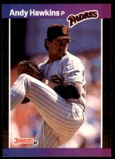 1989 Donruss Andy Hawkins B Baseball Cards #583