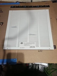 16"x16" Return Air Grille EZ-FLO Screws Included BRAND NEW part #61641 - Picture 1 of 5