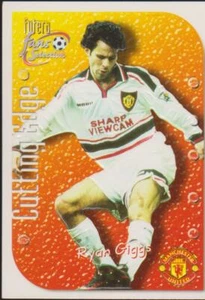 FOOTBALL  CARDS  MANCHESTER UNITED 1999  CUTTING EDGE RYAN GIGGS  CE 4 - Picture 1 of 2