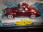 Ertl American Muscle 40 Ford Deluxe Coupe Burgundy Mint In  Box 1/18