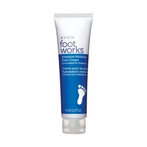 Avon Foot Works Intensive Moisture Foot Cream Formulated for Diabetics 2.5 fl oz - Picture 1 of 1