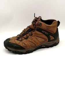 Merrell Mens Boots Radland Mid Brown 11 Waterproof Hiking Shoes Vibram Sturdy - Picture 1 of 12