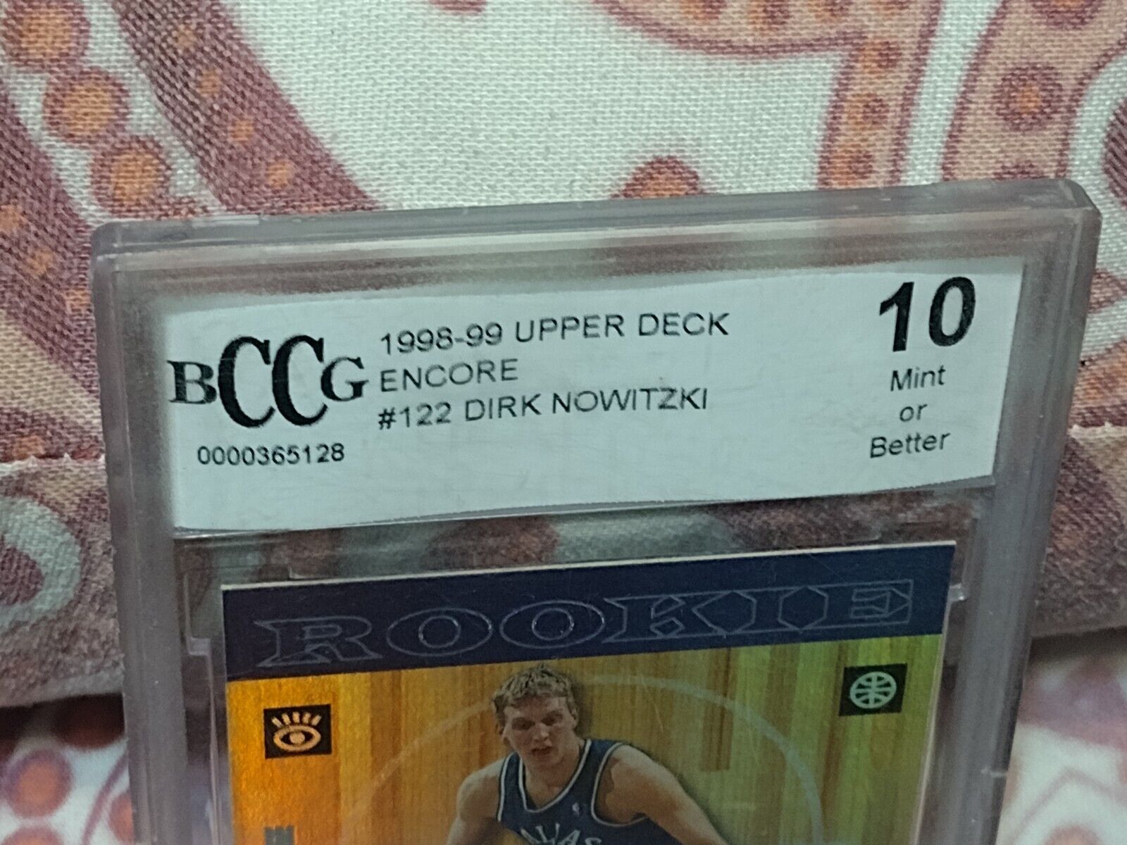 1998-99 Upper Deck Encore - #122 Dirk Nowitzki (RC)