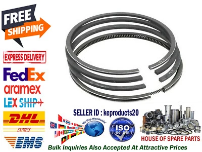 105mm STD Piston Rings Set fit for Isuzu 6BG1/4BG1 8-97254-351-0 1-12111-574-0 - Image 1 of 3