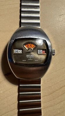 Reloj Automático Sicura Vintage 36mm funcionando  Foto 1 de 4