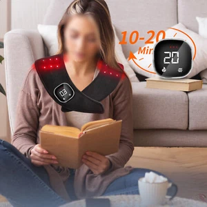 Near Infrared Red Light Therapy Device for Neck Back Pain Relief Shoulder Beltw6 - Picture 1 of 12