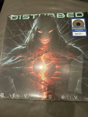 Disturbed Divisive Limited Edition Gold Color Vinyl LP New Sealed WALMART - Image 1 of 2