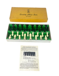 Vintage DRUEKE Qualitäts Schachspiel von Drueke Nr. 33 Originalkartons KOMPLETTSATZ - Bild 1 von 13