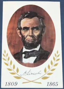 Postkarte Abraham Lincoln 1809-1865 - Bild 1 von 2
