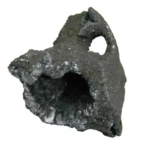 Pyrolusit Geode Mineralprobe Nordafrika 158,98 Gramm - Bild 1 von 6