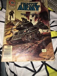 FIGHTIN' ARMY #125 War,Fighting, Charlton Comics, Basic Wear From Use And Age - Picture 1 of 9