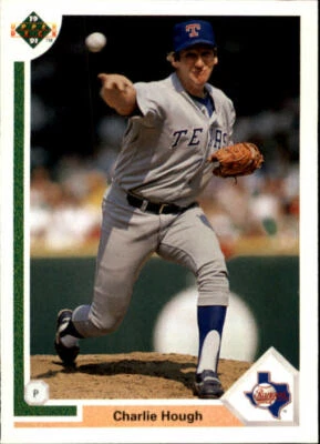 1991 Upper Deck #313 Charlie Hough - NM - Image 1 of 2