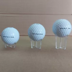 Golf Ball Stand Display Acrylic Holder Gift Signed Hole in one - Picture 1 of 6