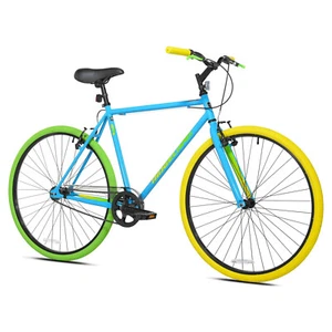 Kent 700C Ridgeland Hybrid Bike, Adults ages 14+, Blue/Green (NEW) - Picture 1 of 4