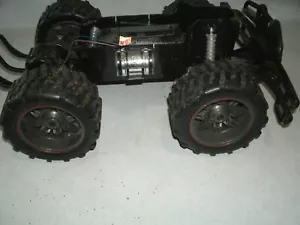 New Bright Bad Street Monster Jam 1/10 Truck chassis+wheels+motor PARTS/REPAIR - Picture 1 of 7